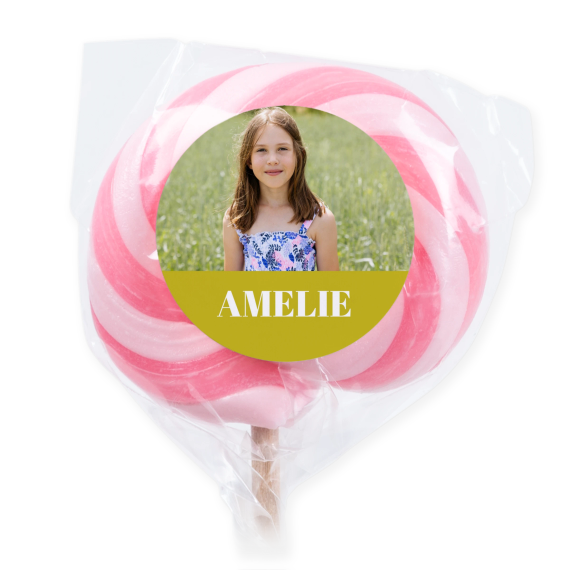 Sucettes roses (lot de 6) Sucettes roses (lot de 6)
