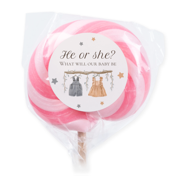 Lollipops Pink - set of 6 Lollipops Pink - set of 6