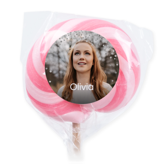 Lollipops Pink - set of 6
