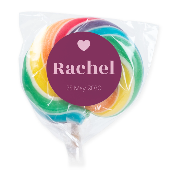 Colour Block Heart - Text Only Colour Block Heart - Text Only