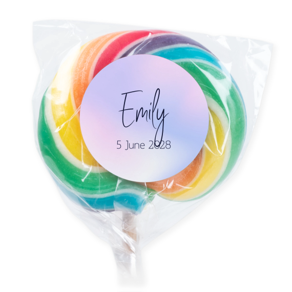Lollipops Rainbow - set of 6 Lollipops Rainbow - set of 6