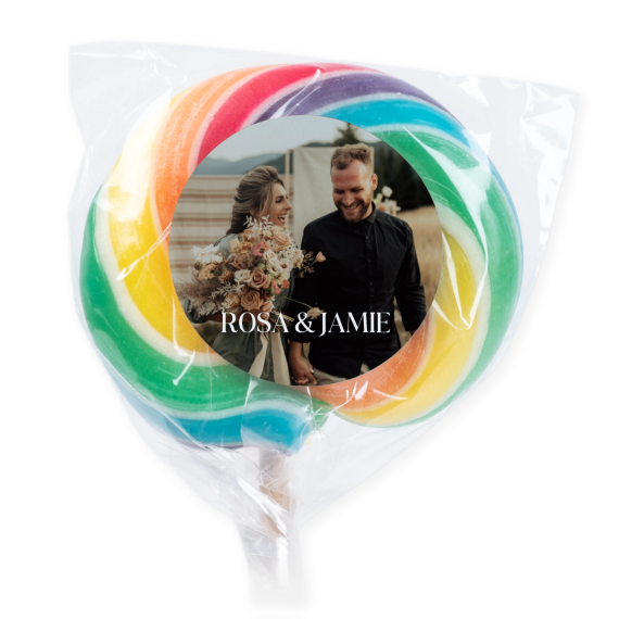 Lollipops Rainbow - set of 6 Lollipops Rainbow - set of 6