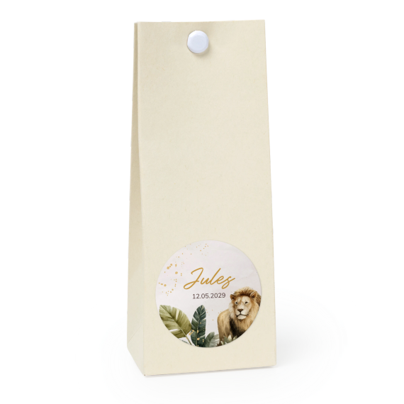 Sachet confiseur rond vanille lot de 12 Sachet confiseur rond vanille lot de 12