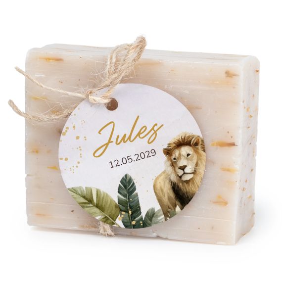 Soap bar with round label (6 pcs) Soap bar with round label (6 pcs)