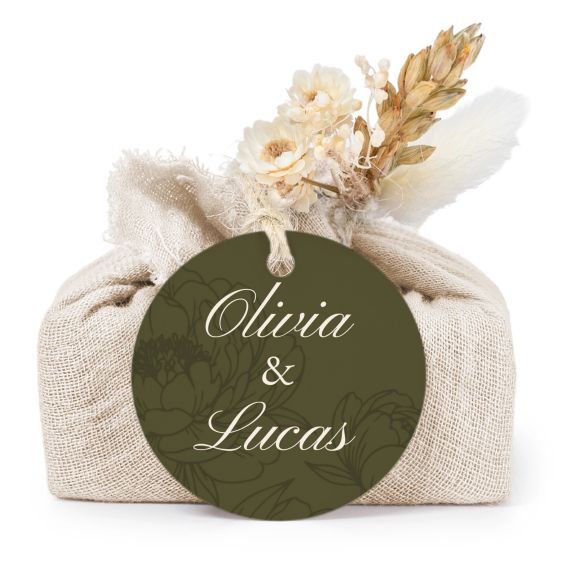 Elegant Peonies - Text Only