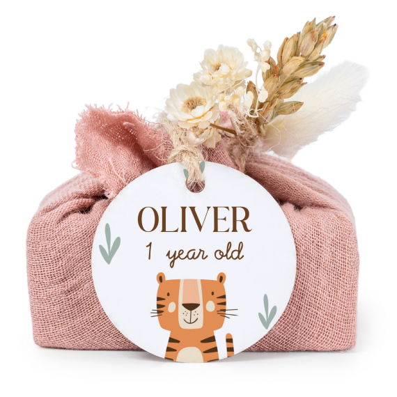 Pink cotton wrapped soaps with round label (6 pcs) Pink cotton wrapped soaps with round label (6 pcs)
