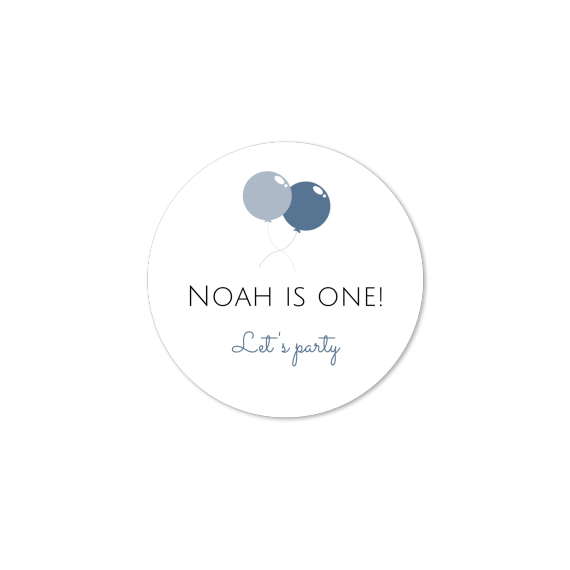 Gift wrapping stickers Round Small - set of 48 Gift wrapping stickers Round Small - set of 48