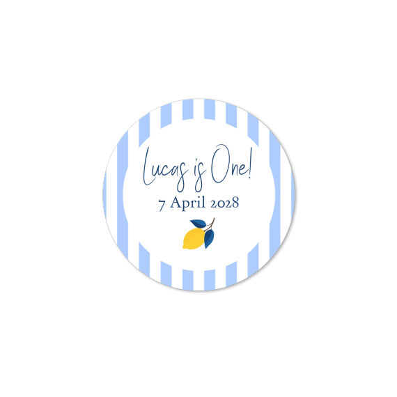 Lemon Stripes Party Lemon Stripes Party