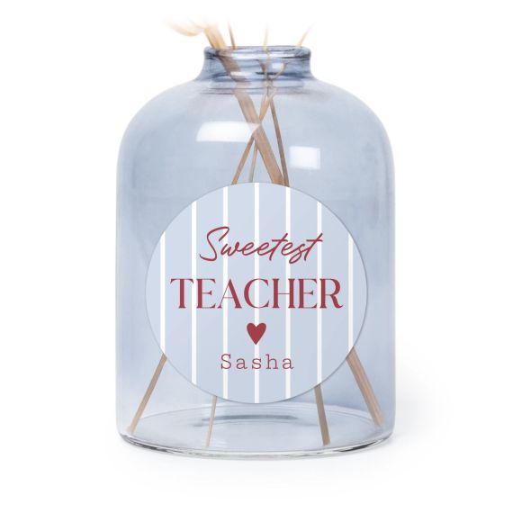 Thin Stripes Heart - Text Only