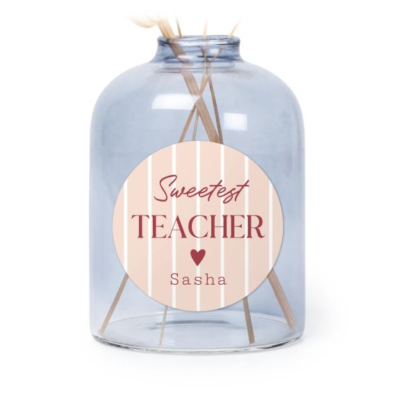 Thin Stripes Heart - Text Only