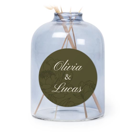 Elegant Peonies - Text Only Elegant Peonies - Text Only