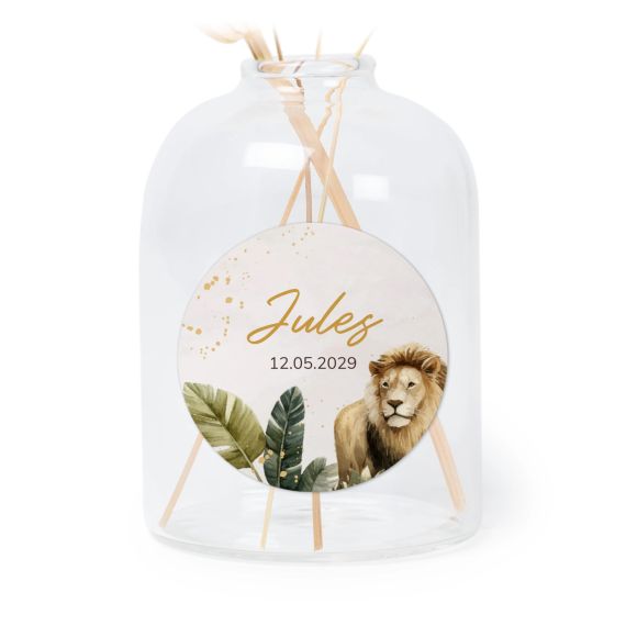 Golden Jungle Party - Text Only