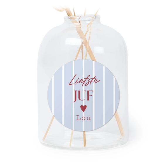 Thin Stripes Heart - Text Only