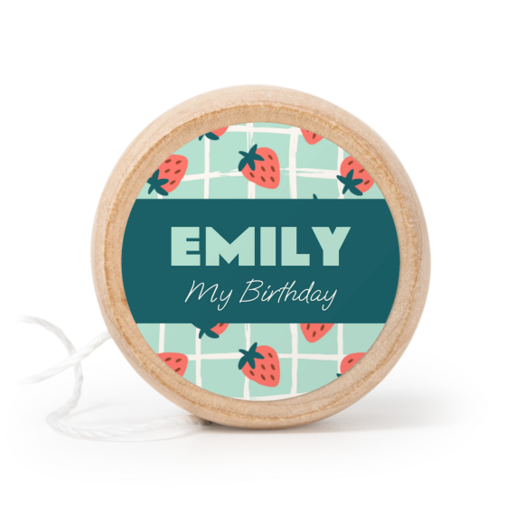 Yoyos With Sticker - set of 12 Yoyos With Sticker - set of 12