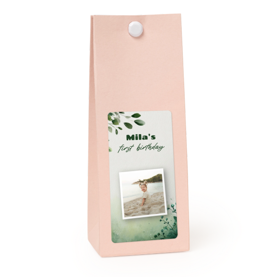 Party favours bag magnolia 35x70mm Party favours bag magnolia 35x70mm