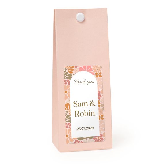 Party favours bag magnolia 35x70mm