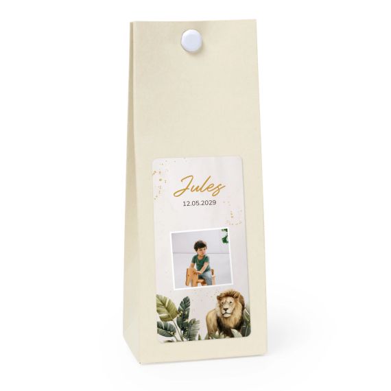Sachet confiseur rectangle vanille lot de 12 Sachet confiseur rectangle vanille lot de 12