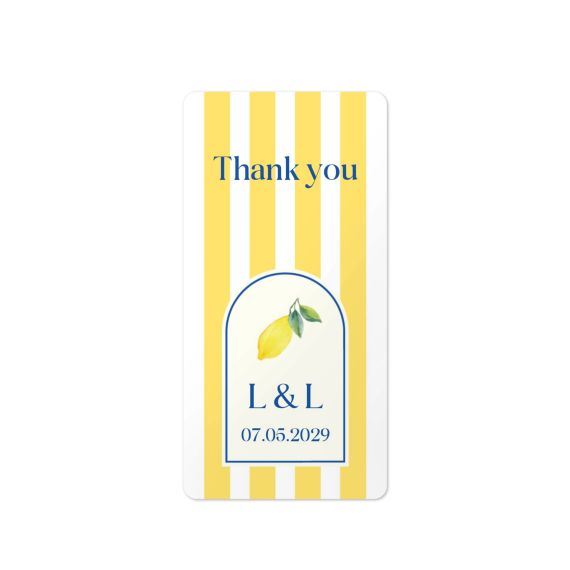 Gift wrapping stickers Rectangular - set of 48 Gift wrapping stickers Rectangular - set of 48