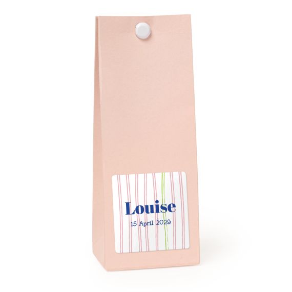 Party favours bag magnolia square 4cm Party favours bag magnolia square 4cm