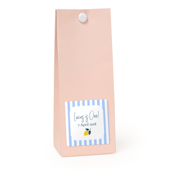Party favours bag magnolia square 4cm
