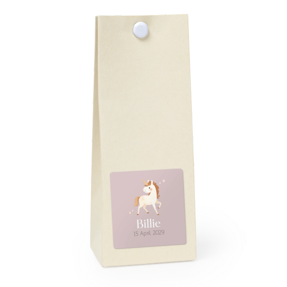Sachet confiseur carré vanille lot de 12 Sachet confiseur carré vanille lot de 12