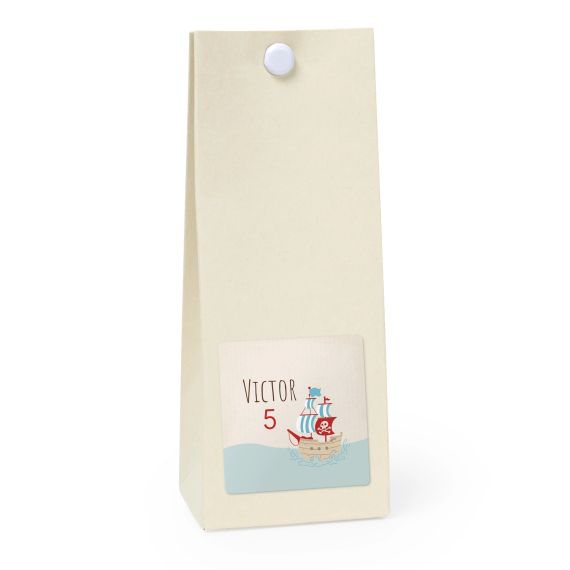 Sachet confiseur carré vanille lot de 12 Sachet confiseur carré vanille lot de 12