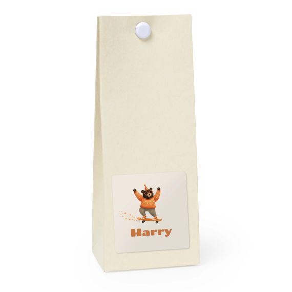 Sachet confiseur carré vanille lot de 12 Sachet confiseur carré vanille lot de 12