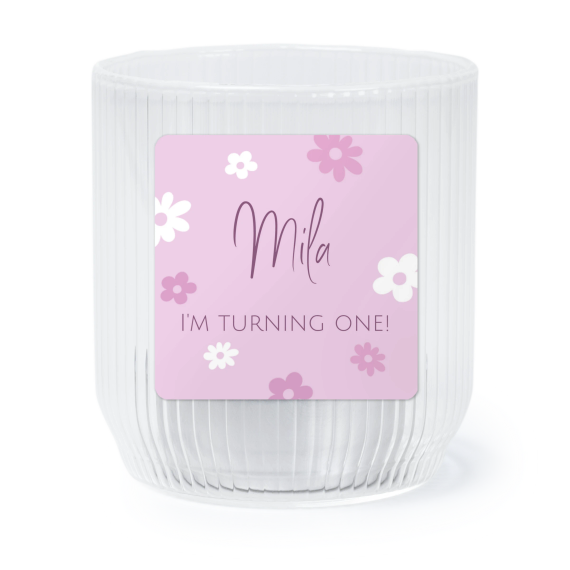 Windlichter transparent mit Aufkleber Quadratisch- 6 Stk. Windlichter transparent mit Aufkleber Quadratisch- 6 Stk.