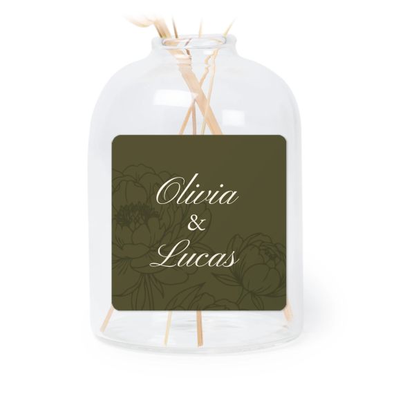 Elegant Peonies - Text Only Elegant Peonies - Text Only
