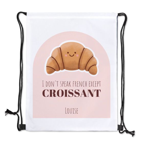 Kawaii Croissant - Text Only Kawaii Croissant - Text Only