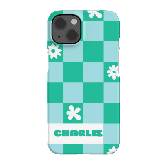 Checkerboard Flowers - Text Only Checkerboard Flowers - Text Only