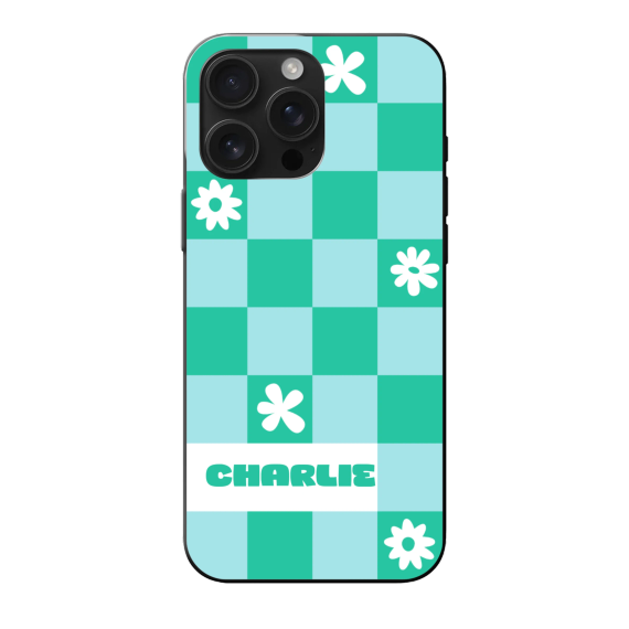 Checkerboard Flowers - Text Only Checkerboard Flowers - Text Only