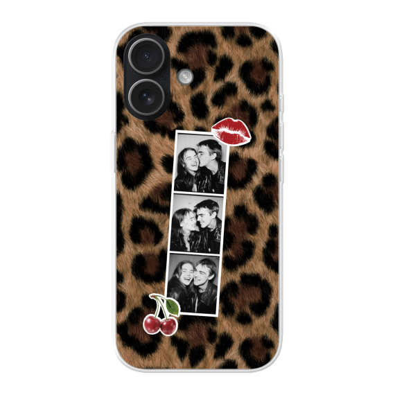 Leopard Cherry Collage Leopard Cherry Collage