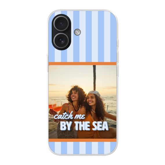 Retro Striped Photo Frame