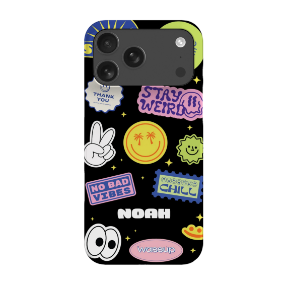 Funky stickers - Tekst