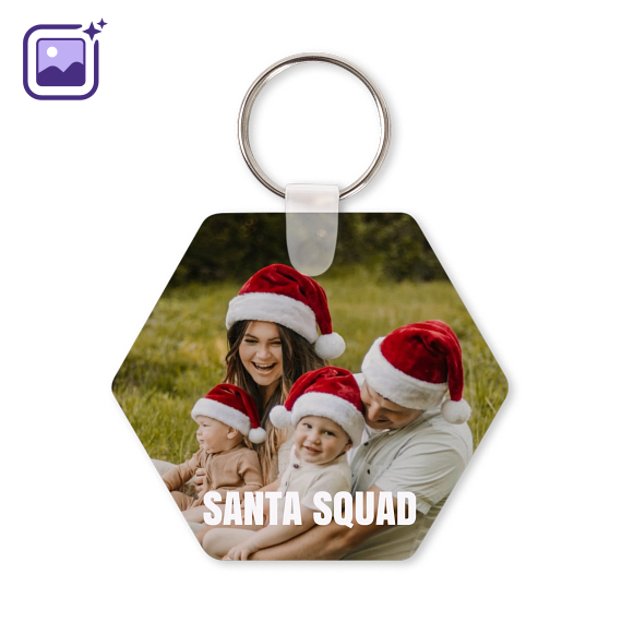 Key Ring Hexagon Key Ring Hexagon