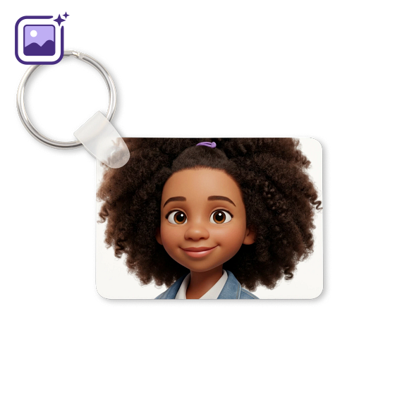 Key Ring Rectangle