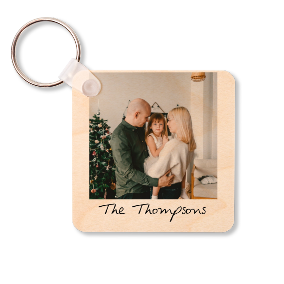 KeychainWoodSq_TextPhotoFilterCaricature