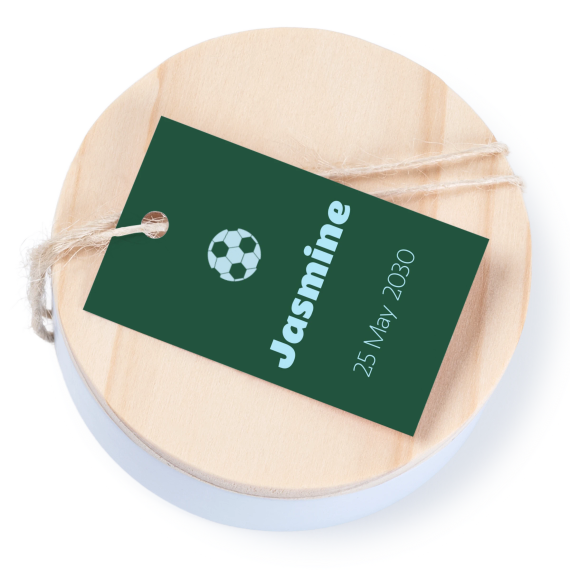 Colour Block Football - Text Only