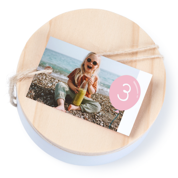 Geschenkdoosje met rechthoekig label - set van 12