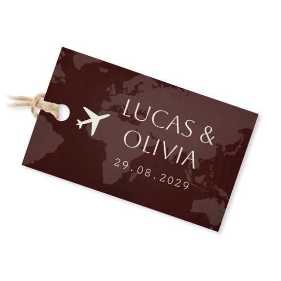 Boarding Pass Wedding - Text Only Boarding Pass Wedding - Text Only
