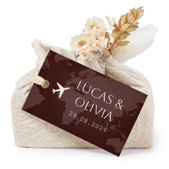 Boarding Pass Wedding - Text Only Boarding Pass Wedding - Text Only