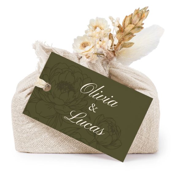 Elegant Peonies - Text Only Elegant Peonies - Text Only