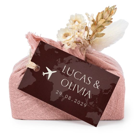 Boarding Pass Wedding - Text Only Boarding Pass Wedding - Text Only