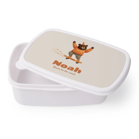 Retro Skater Bear - Text Only Retro Skater Bear - Text Only