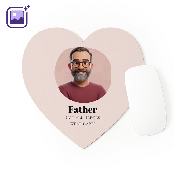 Mouse Pad Heart