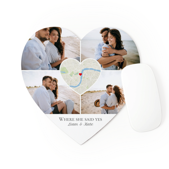 Mouse Pad Heart Mouse Pad Heart