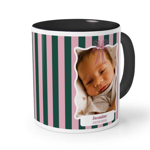 Farbige Tasse Schwarz