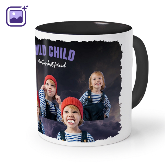 Coloured Mug Black Coloured Mug Black