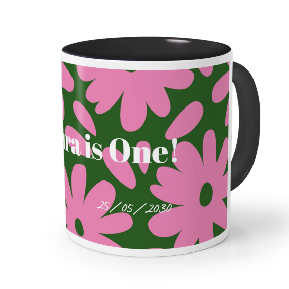 Coloured Mug Black Coloured Mug Black